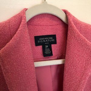 Jones New York Signature Pink Blazer